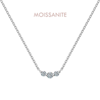 Collana Donna in Argento Moissanite NCNUR40